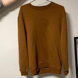 Burnt orange H&M oversized sweater